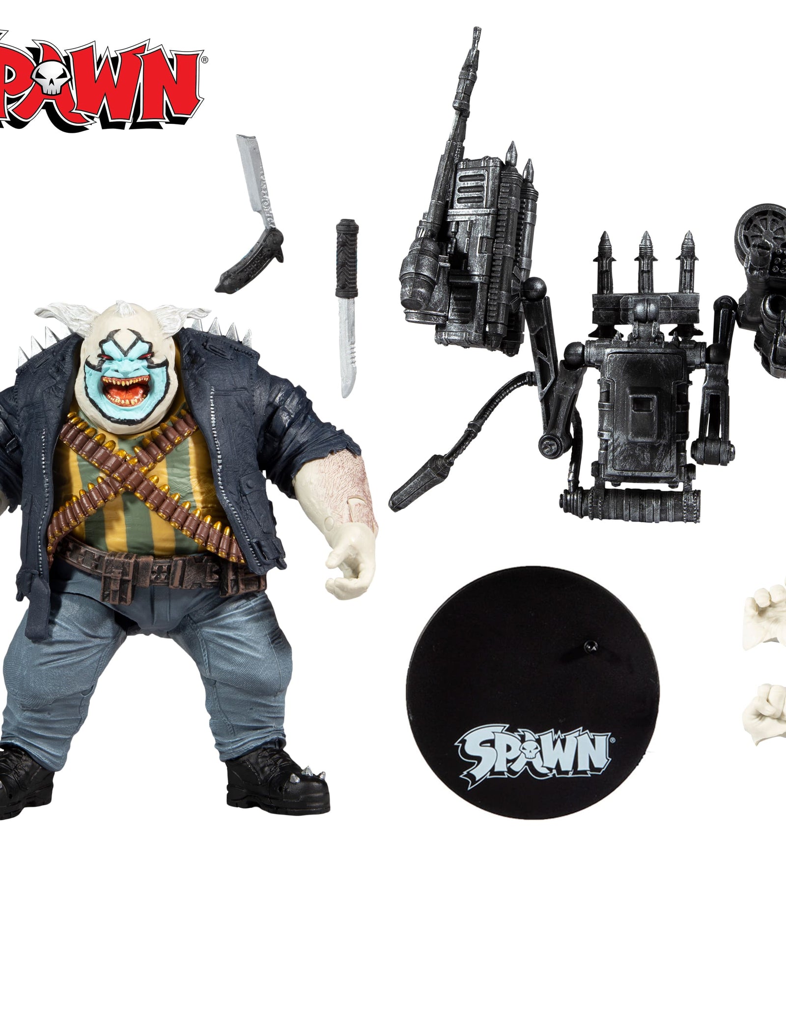 McFarlane Toys Spawn Comic Series - Deluxe Set - The Clown 7" Action Figure