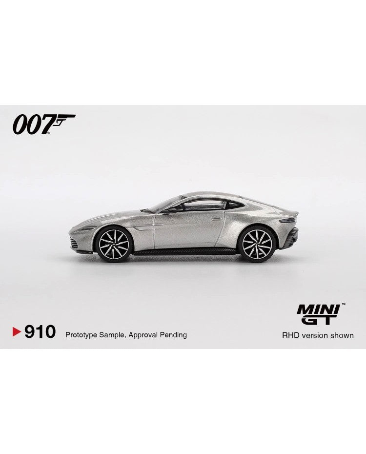 Mini GT #910 1/64 Aston Martin DB10 "Spectre" 007 with Mini Poster