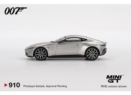 Load image into Gallery viewer, Mini GT #910 1/64 Aston Martin DB10 "Spectre" 007 with Mini Poster
