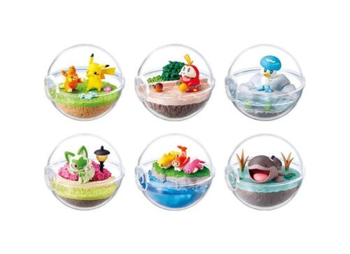 Load image into Gallery viewer, Re-ment Pokemon Terrarium Collection EX Exploring Paldea 6pcs Complete Box
