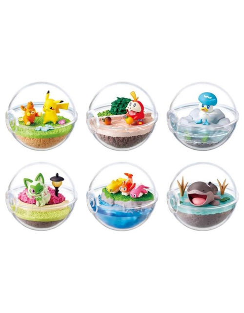 Load image into Gallery viewer, Re-ment Pokemon Terrarium Collection EX Exploring Paldea 6pcs Complete Box
