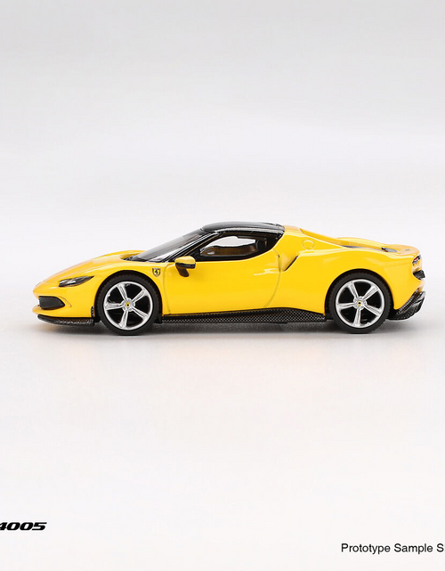 Load image into Gallery viewer, BBR 1/64 Ferrari 296 GTB Giallo Modena Diecast Model Car
