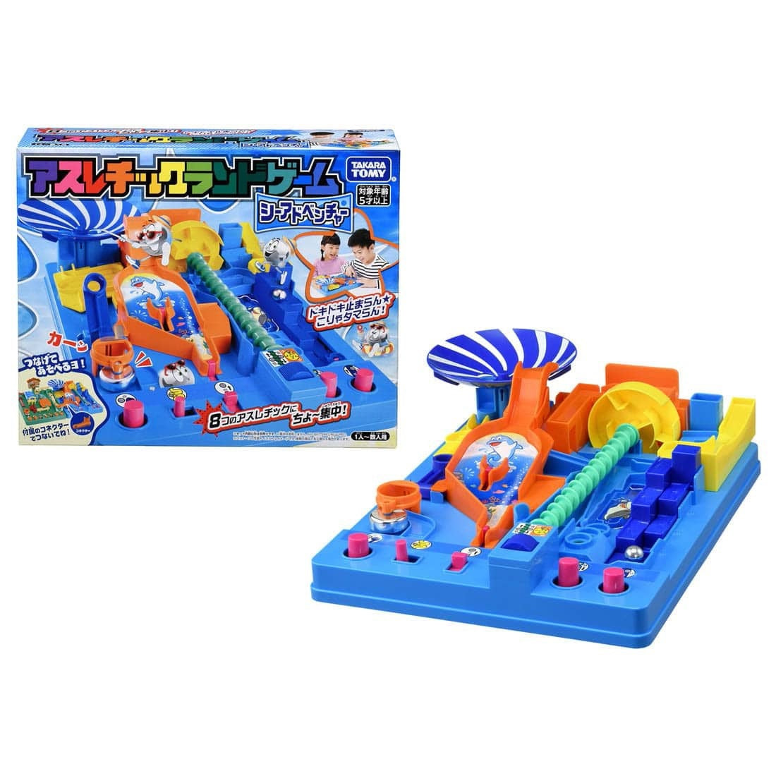 Takara Tomy Athletic Land Ball Games Sea Adventure (Board Game)