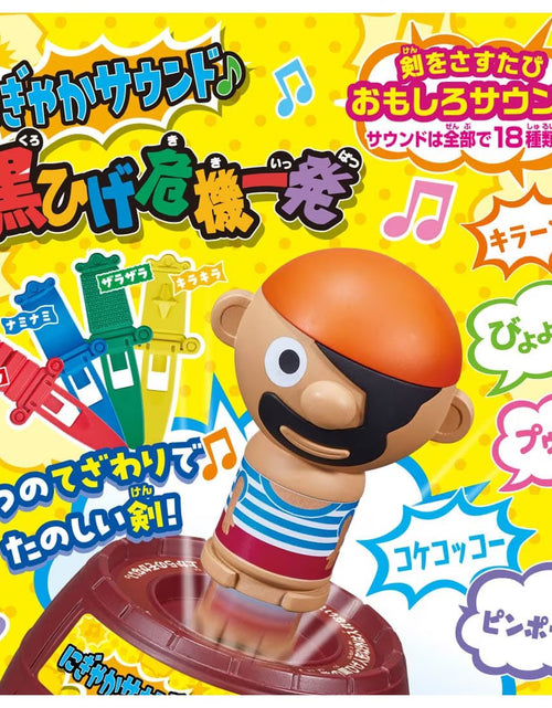Load image into Gallery viewer, Takara Tomy Lively Sound Pop-up Pirate with Sound Table Game
