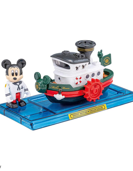 Takara Tomy Tomica Disney Motors SP Dream Sailor Mickey Mouse Diecast w/ Figure