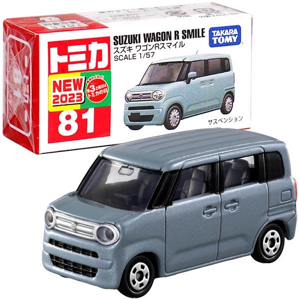 Takara Tomy Tomica Die-cast Car - Scale 1/57 No.081 Suzuki Wagon R Smile