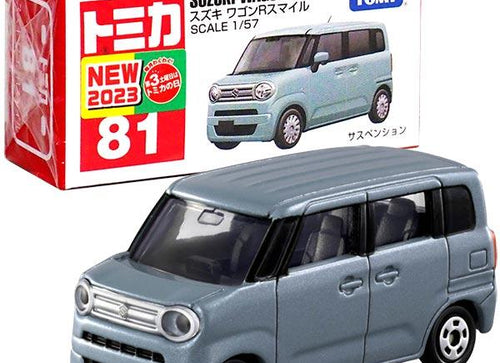 Load image into Gallery viewer, Takara Tomy Tomica Die-cast Car - Scale 1/57 No.081 Suzuki Wagon R Smile
