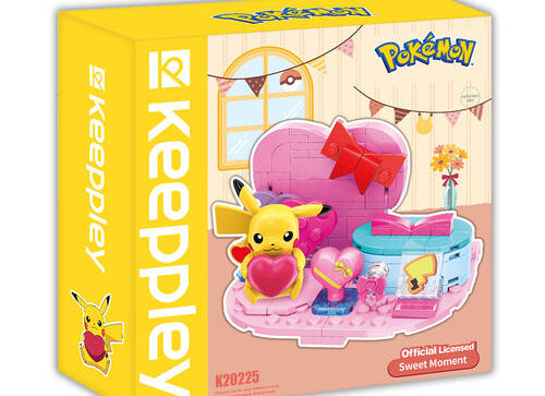 Load image into Gallery viewer, Qman Keeppley Building Blocks #K20225 Pokemon Pikachu Fingertip Heart
