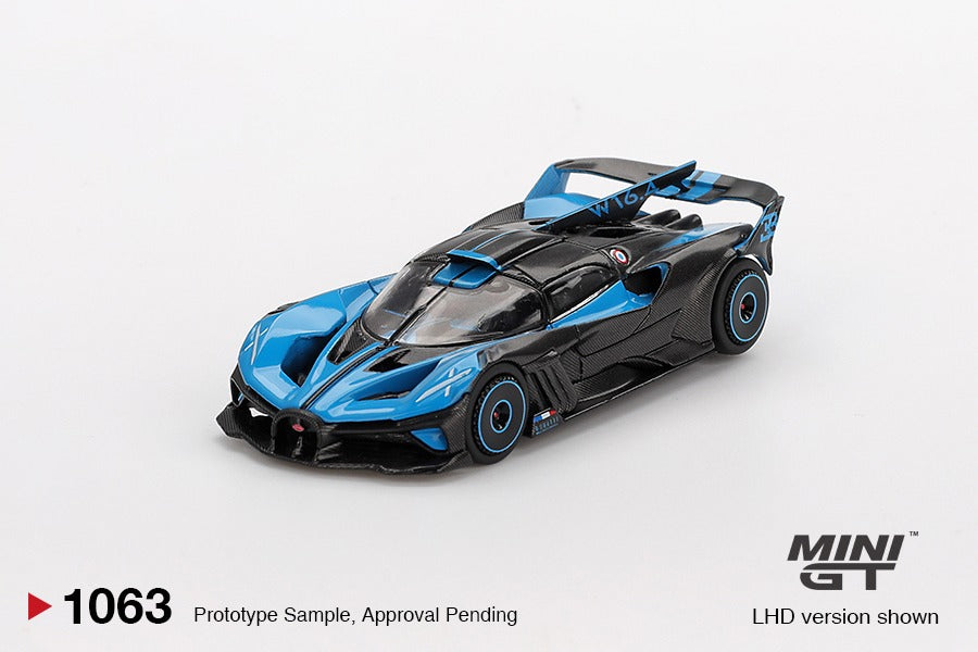 MINI GT 1/64 Bugatti Bolide Presentation Diecast Model Car