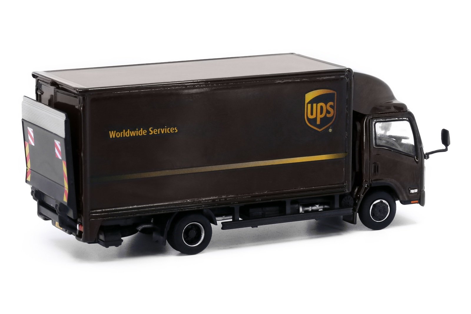Tiny City 137 Die-cast Model Car -1/64 ISUZU N Series Box Lorry UPS
