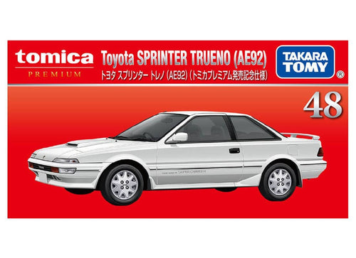 Load image into Gallery viewer, Takara Tomy Tomica Premium 1:60 No.48 Toyota Sprinter Trueno AE92 (1st) Model
