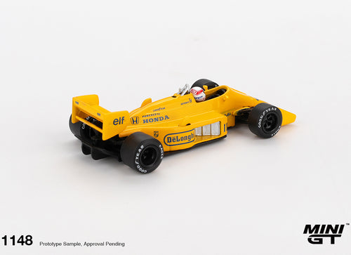 Load image into Gallery viewer, (Pre-order) MINI GT #1148 Lotus 99T #11 Satoru Nakajima  1987 Monaco Grand Prix
