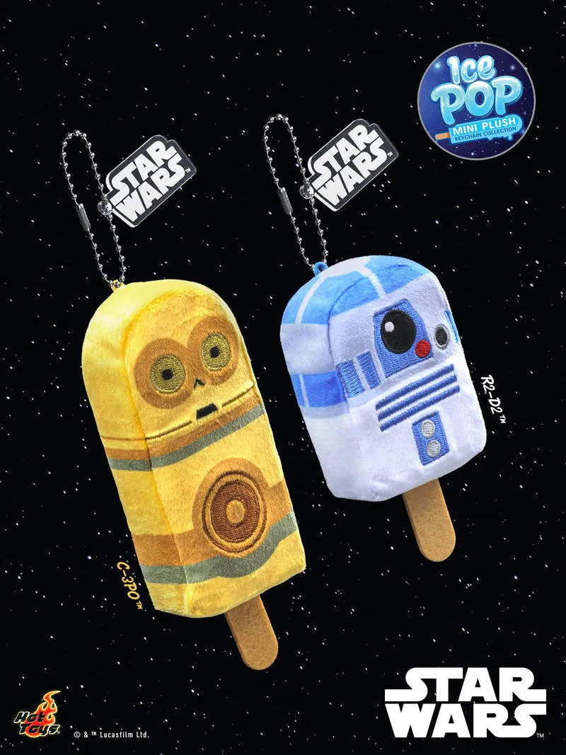 Hot Toys Star Wars Ice Pop Mini Plush Keychain Collection Fullset of 6/Box of 12