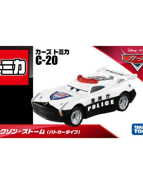 Load image into Gallery viewer, Takara Tomy Tomica PIXAR CARS C-20 Jackson Storm (Police car type) 6cm Model car
