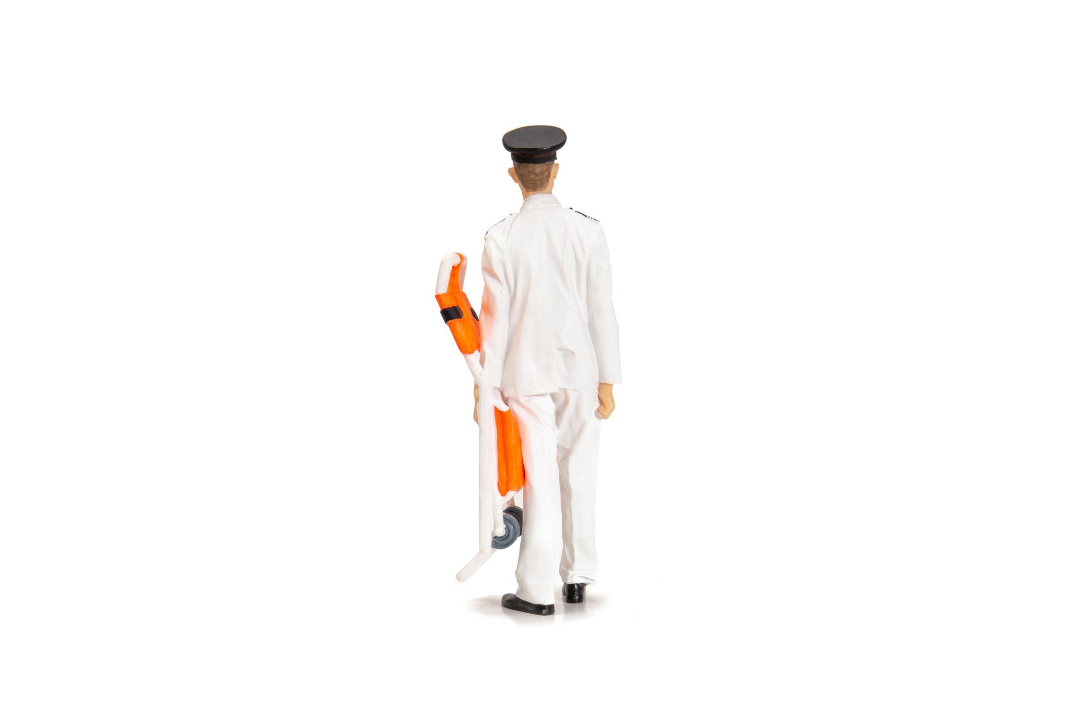 TINY 1/18 Resin Figure #22 Hong Kong 1980?s Vintage Ambulanceman Model 10.2 cm