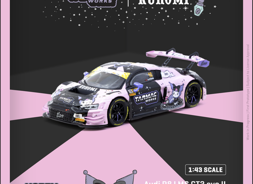 Load image into Gallery viewer, Tarmac Works 1/43 Audi R8LMS GT3 evoII Macau GTCup - FIA GT WorldCup 2024
