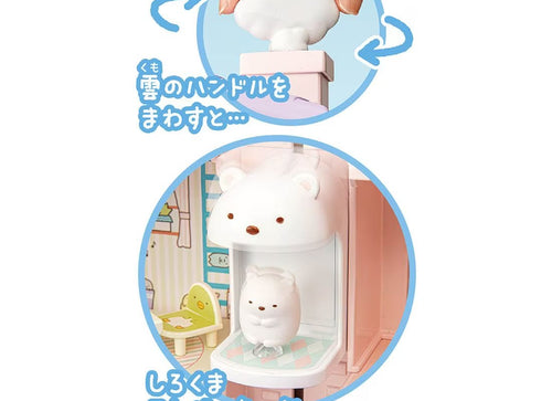 Load image into Gallery viewer, Takara Tomy Sumikko Gurashi Kuttsuki Elevator 3 floors House
