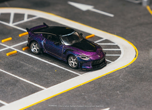 Load image into Gallery viewer, (Pre-order) Tarmac Works 1/64 Nissan VeilSide FFZ400 Fairlady Z Chameleon Purple
