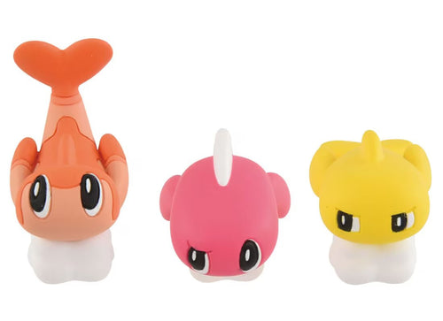 Load image into Gallery viewer, Takara Tomy Pokemon Moncolle Tatsugiri (Curly Droopy Stretchy Form) Mini Figure
