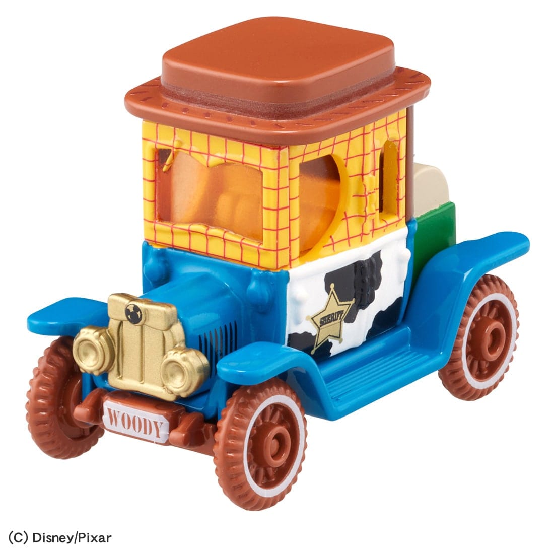 Takara Tomy Dream Tomica Disney Motors - Toy Story 5 High Hat Classic Woody