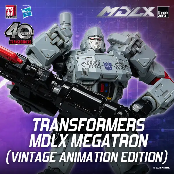 Threezero MDLX Transformers MDLX Megatron  (Vintage Animation Ed.)