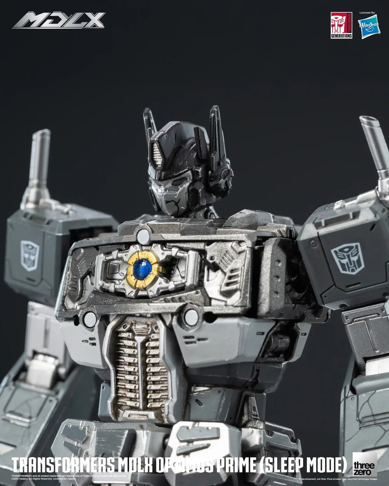 Threezero Transformers MDLX Optimus Prime (Sleep Mode) Action Figure Set