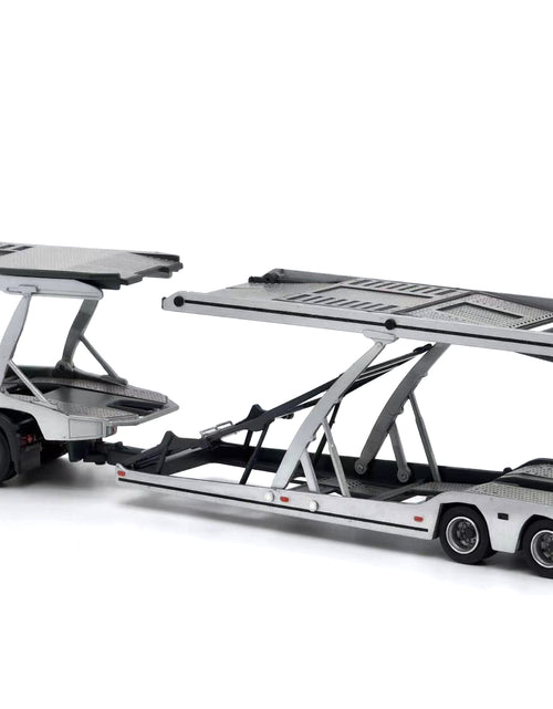 Load image into Gallery viewer, (In Stock) Tiny City - Mercedes-Benz Actros MP5 Transporter (Silver) Model car
