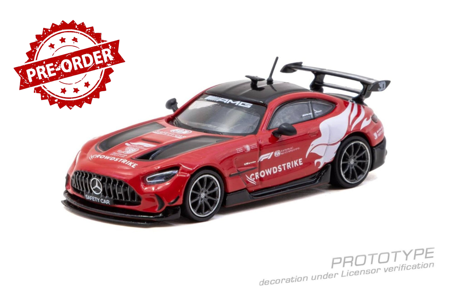 (Pre-order) Tarmac Works 1/64 Mercedes-Benz AMG GT Black Series Safety Car 2026