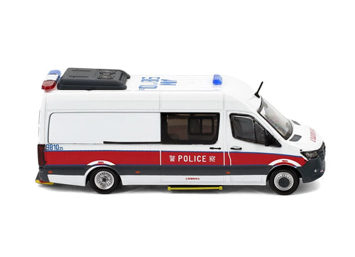 Load image into Gallery viewer, Tiny City Die-cast MERCEDES-BENZ Sprinter W907 Hong Kong Police CTRU (AM9810)
