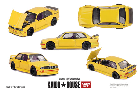 (Pre-order) Mini GT #301 BMW M3 Kaido GT V3 Diecast Model Car