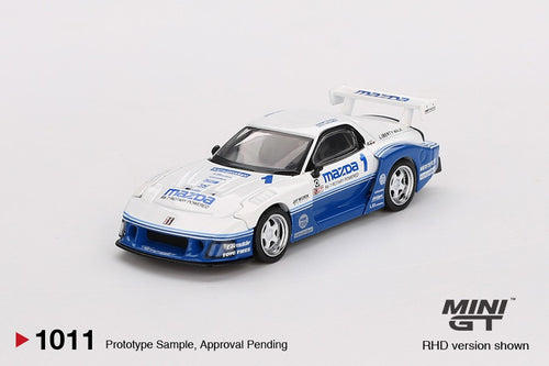 Load image into Gallery viewer, Mini GT #1011 MAZDA RX-7 LB-Super Silhouette IMSA Diecast Model Car
