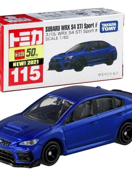 Takara Tomy Tomica Diecast Model Car No115 Subaru WRX S4 STI Sport