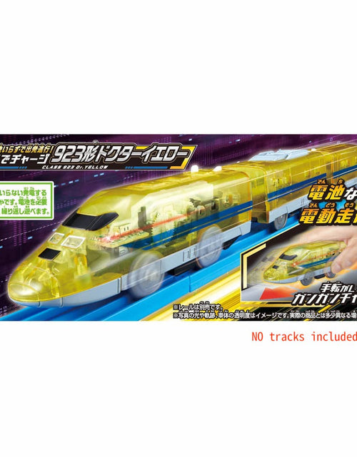 Load image into Gallery viewer, Takara Tomy Plarail Train - Kinetic Engine 923 Dr. Yellow Motorized Train
