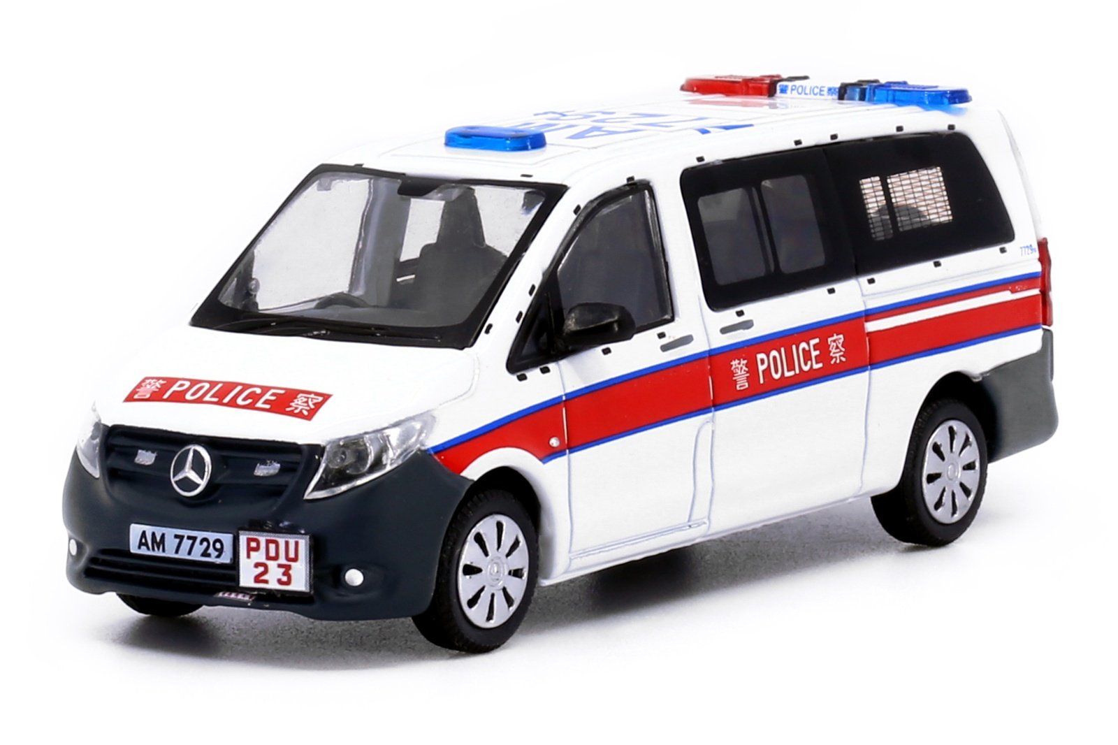 Tiny City Diecast Model Car #109 - Mercedes-Benz Vito Hong Kong Police