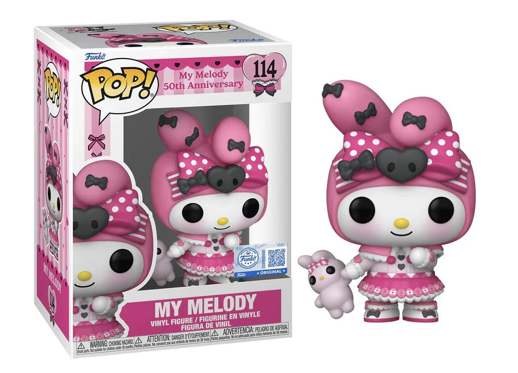 Funko Pop Sanrio Hello Kitty Friends My Melody 50th Anniversary Vinyl