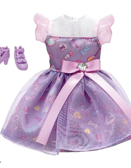 Takara Tomy Licca Chan Doll My First Dress LW-03 Cosmetic Purple (NO DOLL)