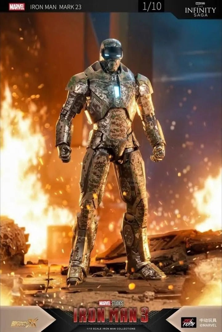 ZD Toys Marvel Avengers 1/10 Iron Man MK23 Action Figure