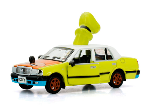 Load image into Gallery viewer, TINY x Disney Vehicle - 1/72 Hong Kong Urban Taxi x Goofy Model Car
