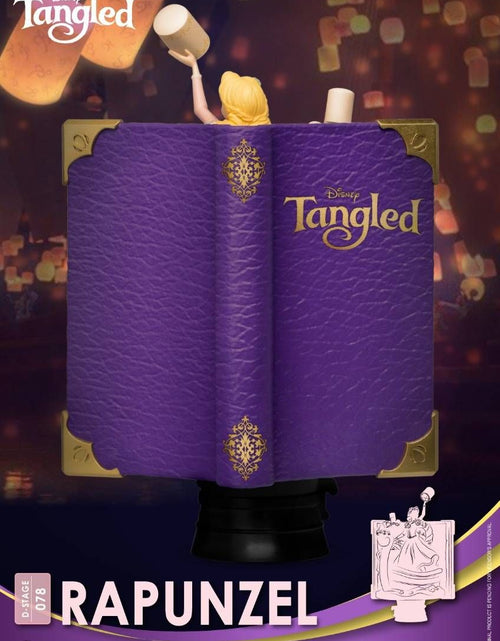 Load image into Gallery viewer, Beast Kingdom Diorama Stage-078-Story Book Series-Rapunzel Close Box
