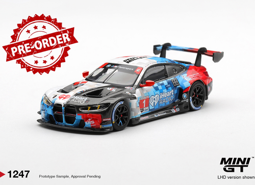 Load image into Gallery viewer, (Pre-order) Mini GT #1247 BMW M4 GT3 EVO #1 Paul Miller Racing 2025 IMSA Daytona

