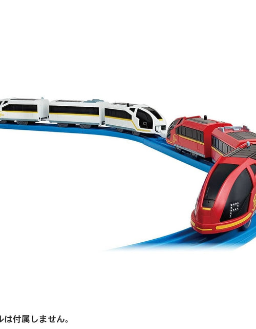 Load image into Gallery viewer, Takara Tomy Plarail Train Set - Red Stream &amp; White Stream Connection Railway Set
