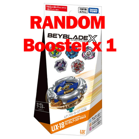 (Pre-order / Shipping Date: end of Jul 2026) Takara Tomy BEYBLADE X UX-18 Random Booster Vol.8 (Random x 1)