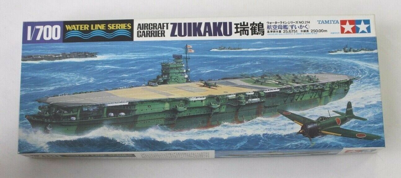 Tamiya 1/700 Japanese Aircraft Carrier Zuikaku Plastic Assembly Model #31214