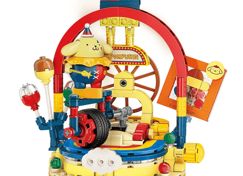 Load image into Gallery viewer, Keeppley Blocks Toy #K20826 Sanrio Series - Pompompurin Unicycle Performance
