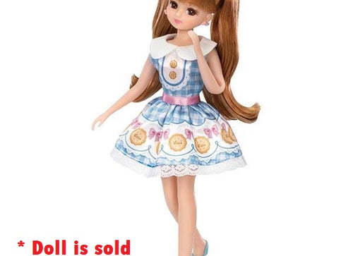 Load image into Gallery viewer, Takara Tomy Licca Chan Doll Dress - LW-04 Happy Biscuit
