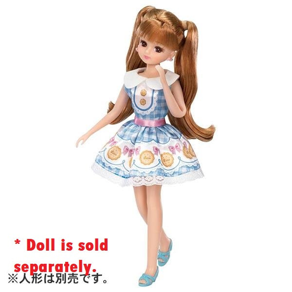 Takara Tomy Licca Chan Doll Dress - LW-04 Happy Biscuit