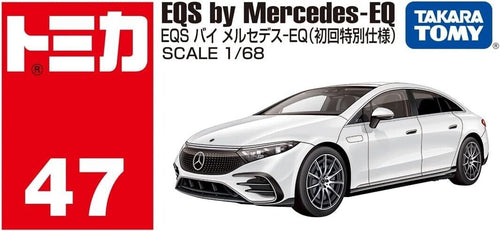 Load image into Gallery viewer, Takara Tomy Tomica Diecast Model Car 1:68 No.47 EQS by Mercedes-EQ (1st)
