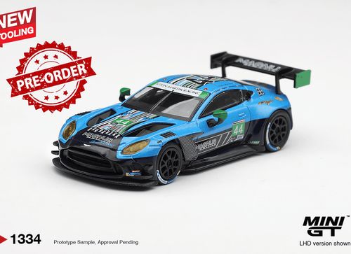 Load image into Gallery viewer, (Pre-order) Mini GT #1334 Aston Martin Vantage GT3 Evo#44 Magnus Racing 2025IMSA
