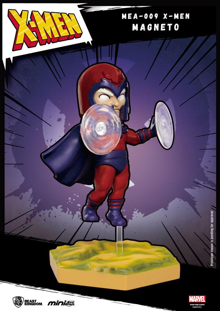 Beast Kingdom Marvel X-men Mini Egg Attack Series MEA-009 Magneto Figure 10cm