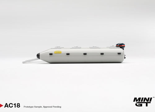 Load image into Gallery viewer, (Pre-order) Mini GT #MGTAC18 1/64 Camel Trophy Pontoon Raft Diecast Model
